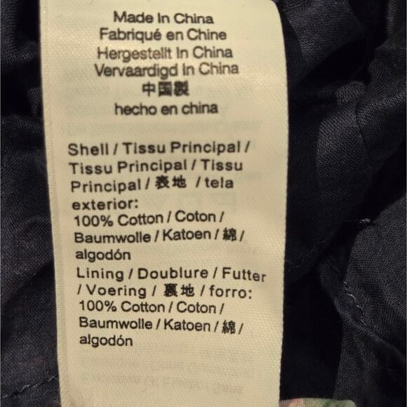 J. Crew Liberty Fabric Poppy Amelie Floral Cotton Babydoll Mini Dress, Size 8 - Picture 11 of 12